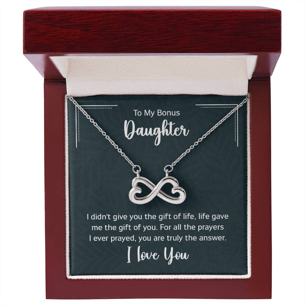 Express your affection with the Endless Love Necklace, showcasing a heart-shaped infinity symbol in 14k white gold or 18k yellow gold finish, polished to perfection, adjustable chain."