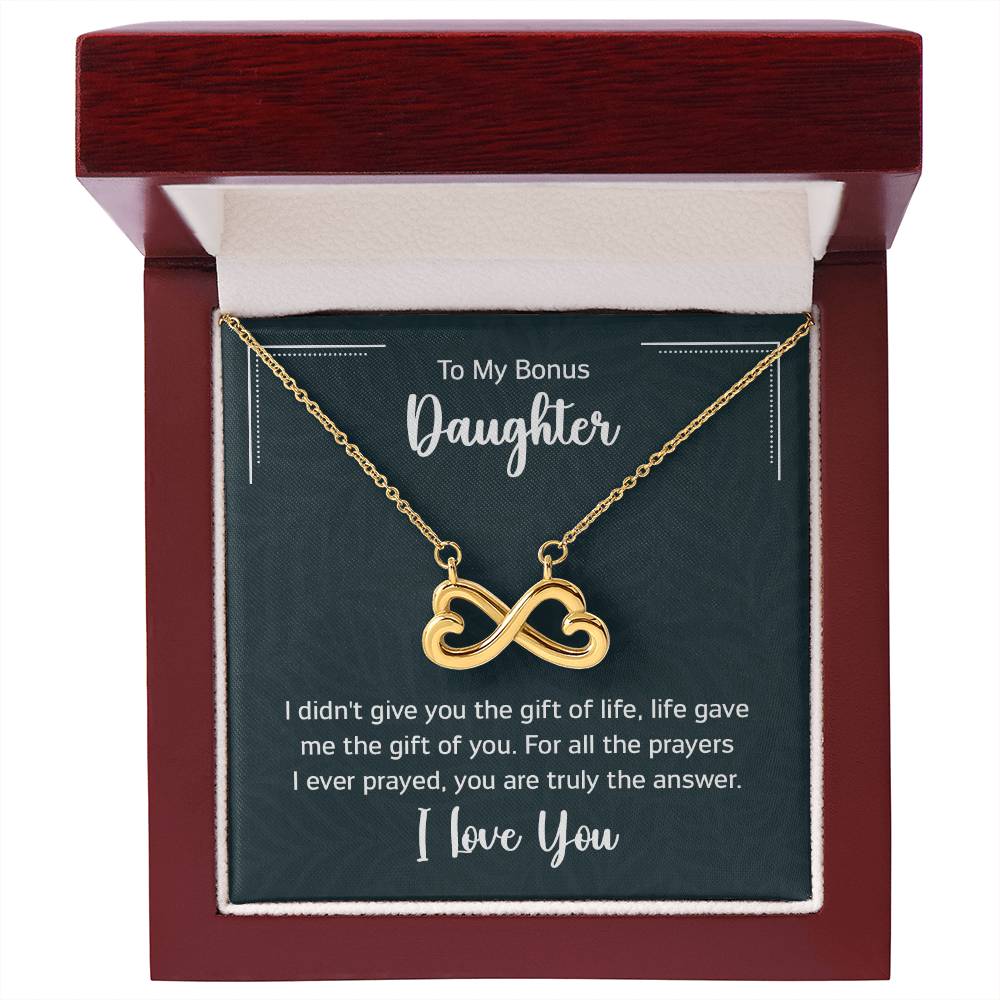 Express your affection with the Endless Love Necklace, showcasing a heart-shaped infinity symbol in 14k white gold or 18k yellow gold finish, polished to perfection, adjustable chain."