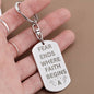 Dog tag Keychain gift