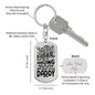 Daddy - Anyone Can Be A Father - Dog Tag Keychain, Gift For Dad