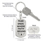 Dog tag Keychain gift