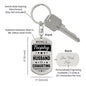 Husband - Dogtag Key Chain, Anniversary Keychain, Birthday Keychain for Him, Husband Soulmate Gift, Custom Husband Gift, Engraved Dog Tag
