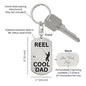 Real Cool Dad Dog Tag Keychain