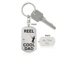 Real Cool Dad Dog Tag Keychain