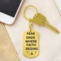 Dog tag Keychain gift