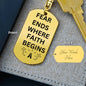 Dog tag Keychain gift