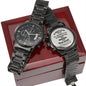 High-Quality Stainless Steel Watch with Luxury Copper Dial - 3ATM Water-Resistant Quartz Timepiece, 1.5" Face Diameter, 7" Watch Strap, Adjustable Clasp - Comes in a Gift Box"