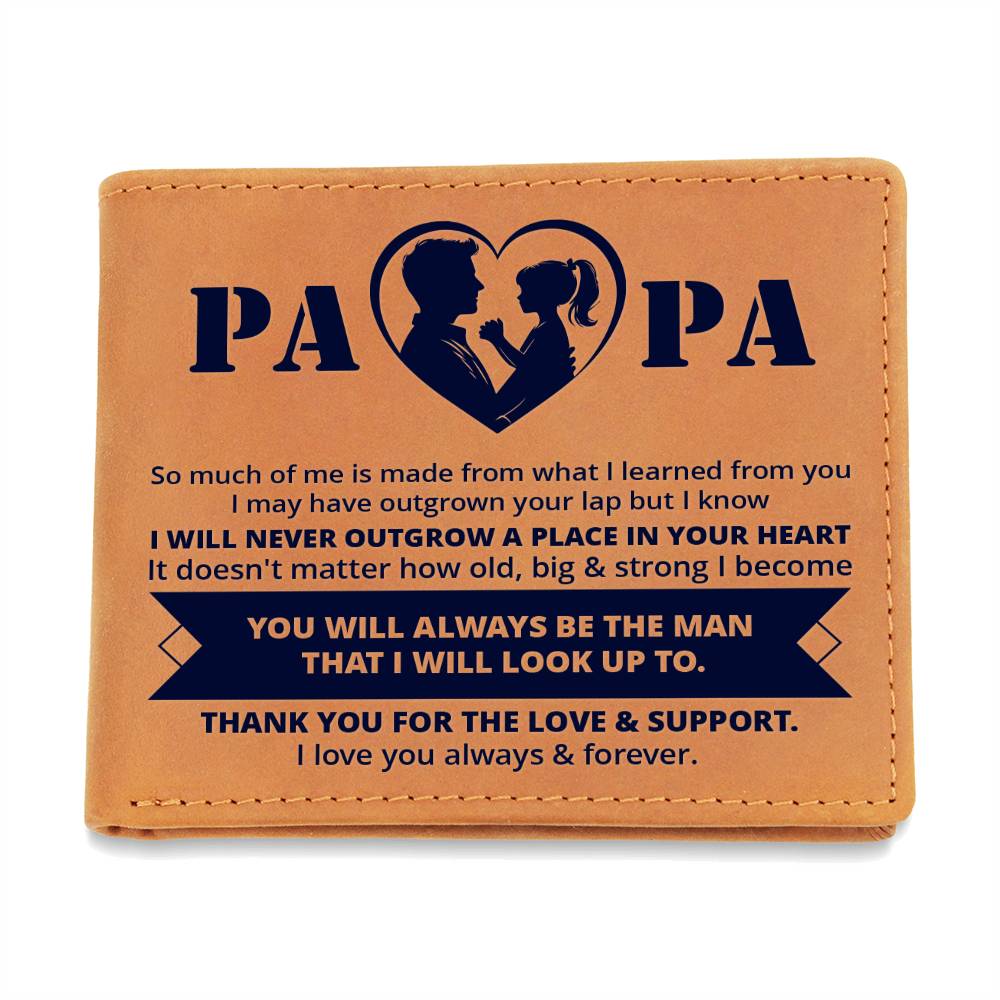 Personalized minimalist wallet for men personalized
