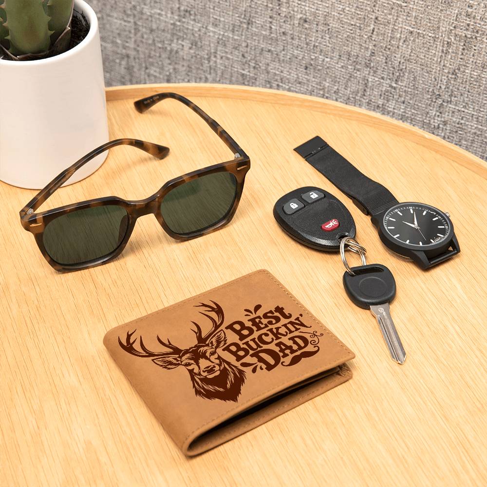Personalized minimalist wallet for men personalized