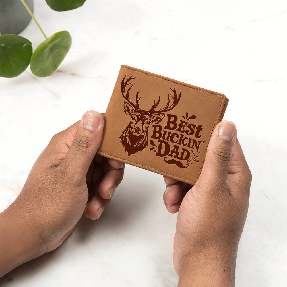 Personalized minimalist wallet for men personalized