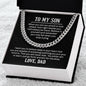 Men's necklace on a gift card, crafted from polished stainless steel, featuring a chain width of 5 mm, adjustable length of 18 to 22 inches, weighing 28.5 grams, with a parrot clasp.