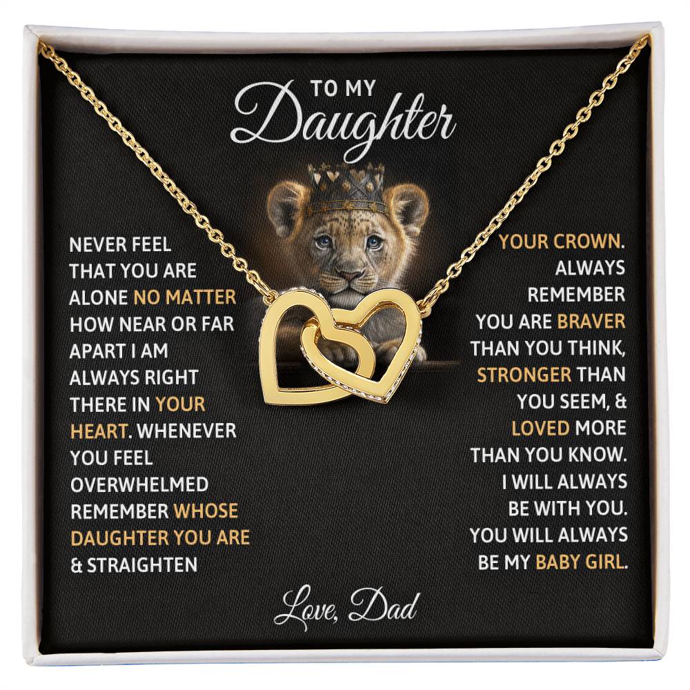 Two heart pendants embellished with CZ crystals High quality polished surgical steel and rose gold finish or 18k yellow gold finish Pendant dimensions: 0.6" (1.5cm) height / 1.1" (2.8cm) width Adjustable length: 18" - 22" (45.72 cm - 55.88 cm) Lobster clasp