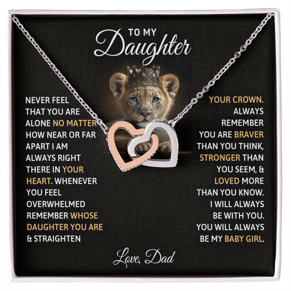 Two heart pendants embellished with CZ crystals High quality polished surgical steel and rose gold finish or 18k yellow gold finish Pendant dimensions: 0.6" (1.5cm) height / 1.1" (2.8cm) width Adjustable length: 18" - 22" (45.72 cm - 55.88 cm) Lobster clasp