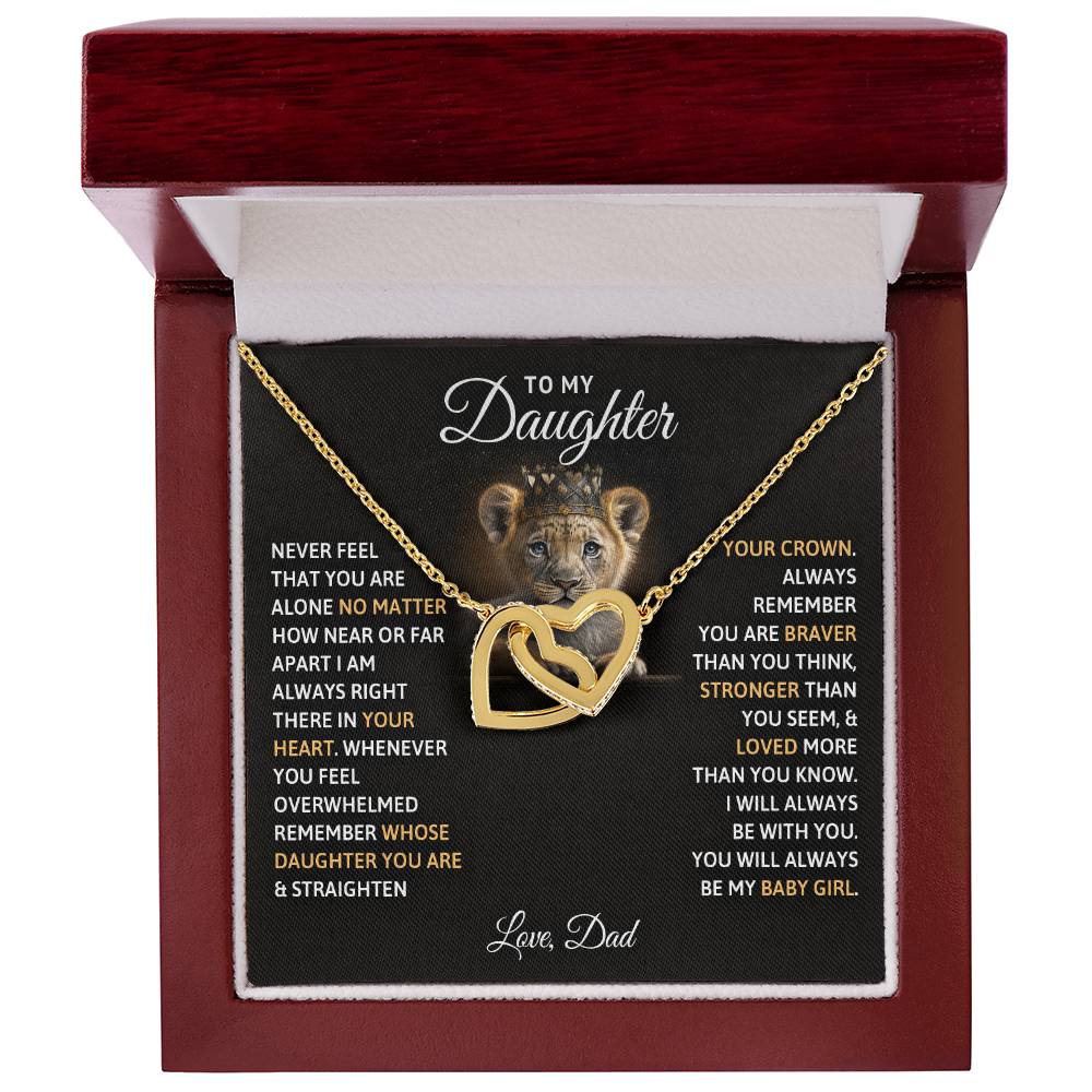 Two heart pendants embellished with CZ crystals High quality polished surgical steel and rose gold finish or 18k yellow gold finish Pendant dimensions: 0.6" (1.5cm) height / 1.1" (2.8cm) width Adjustable length: 18" - 22" (45.72 cm - 55.88 cm) Lobster clasp