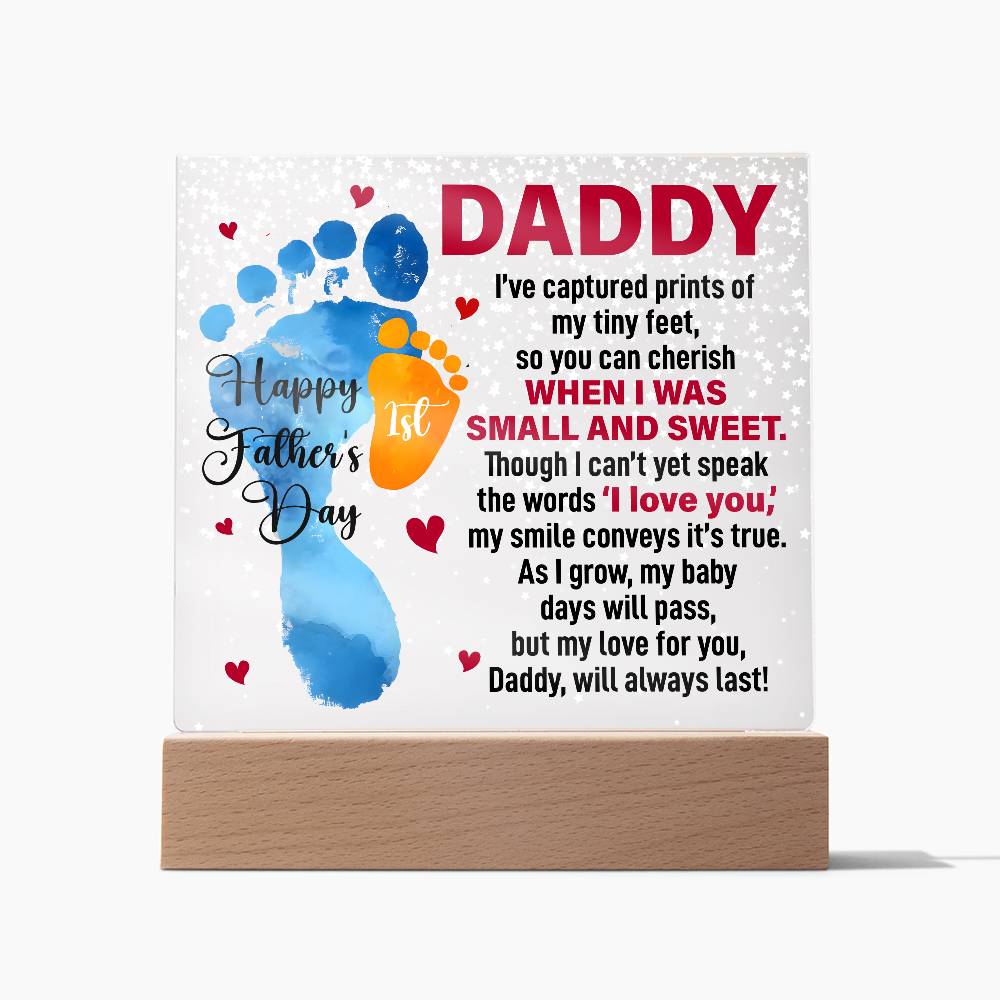 New Daddy First Fathers Day