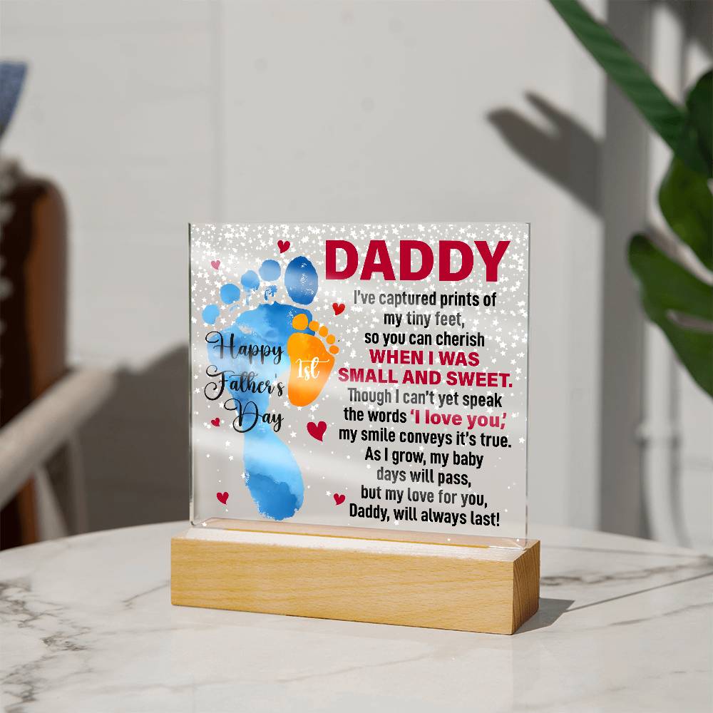 New Daddy First Fathers Day