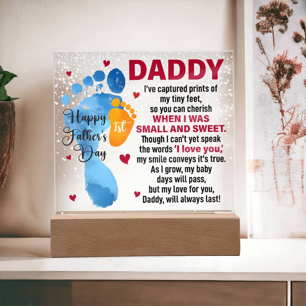 New Daddy First Fathers Day