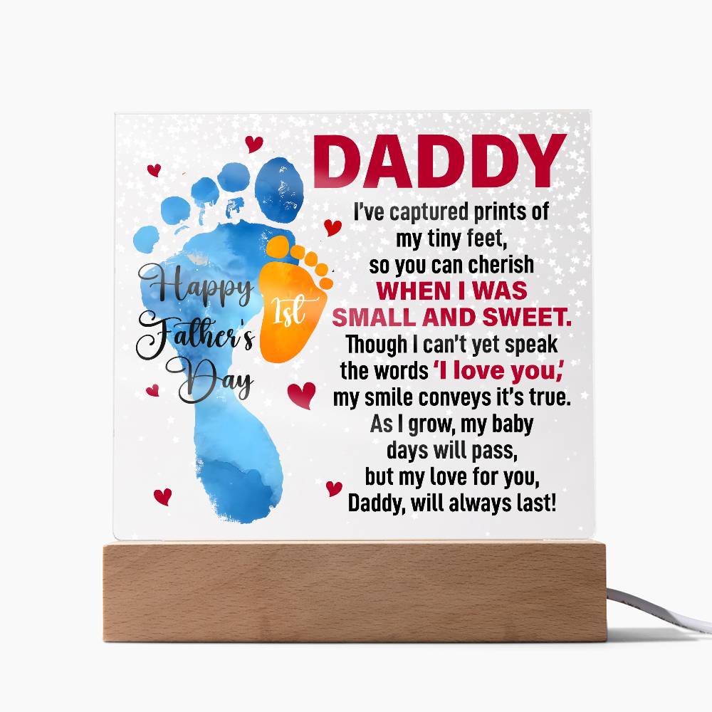 New Daddy First Fathers Day