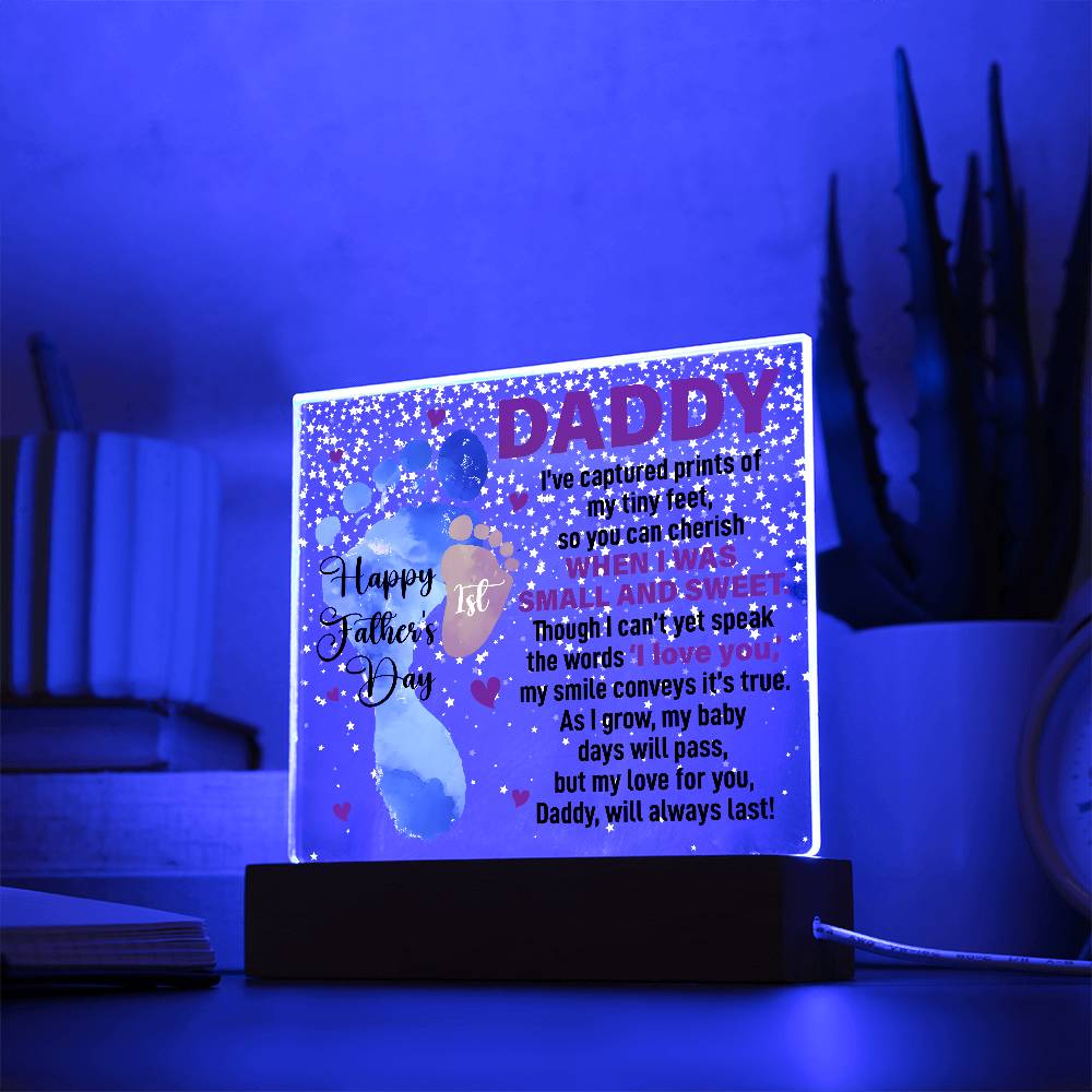 New Daddy First Fathers Day