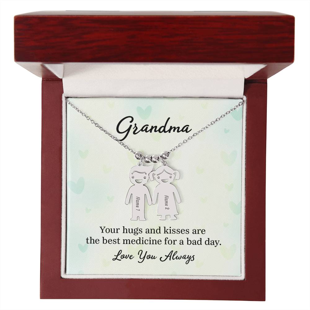 Grandma - Your Hugs And Kisses Are the Best Medicine