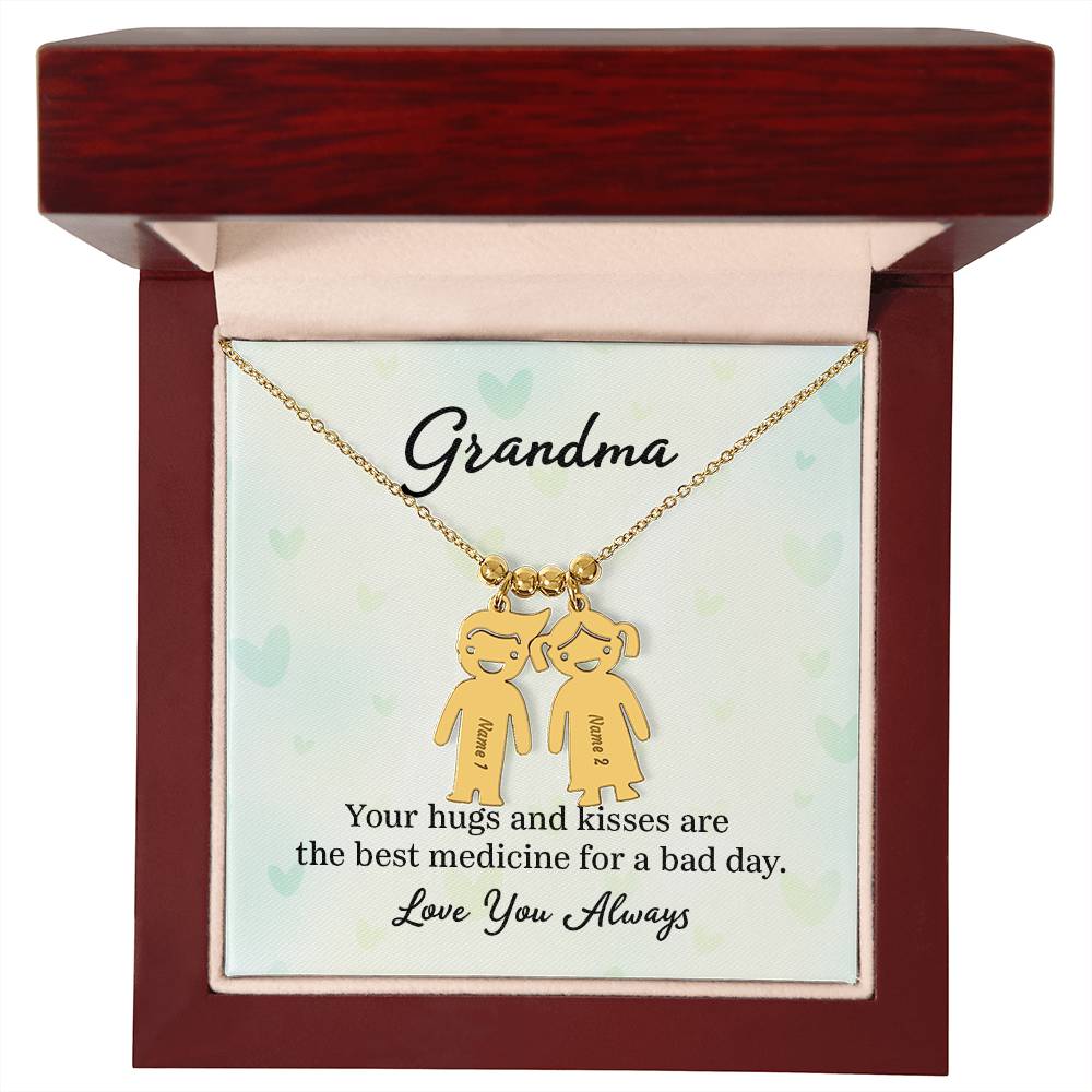 Grandma - Your Hugs And Kisses Are the Best Medicine