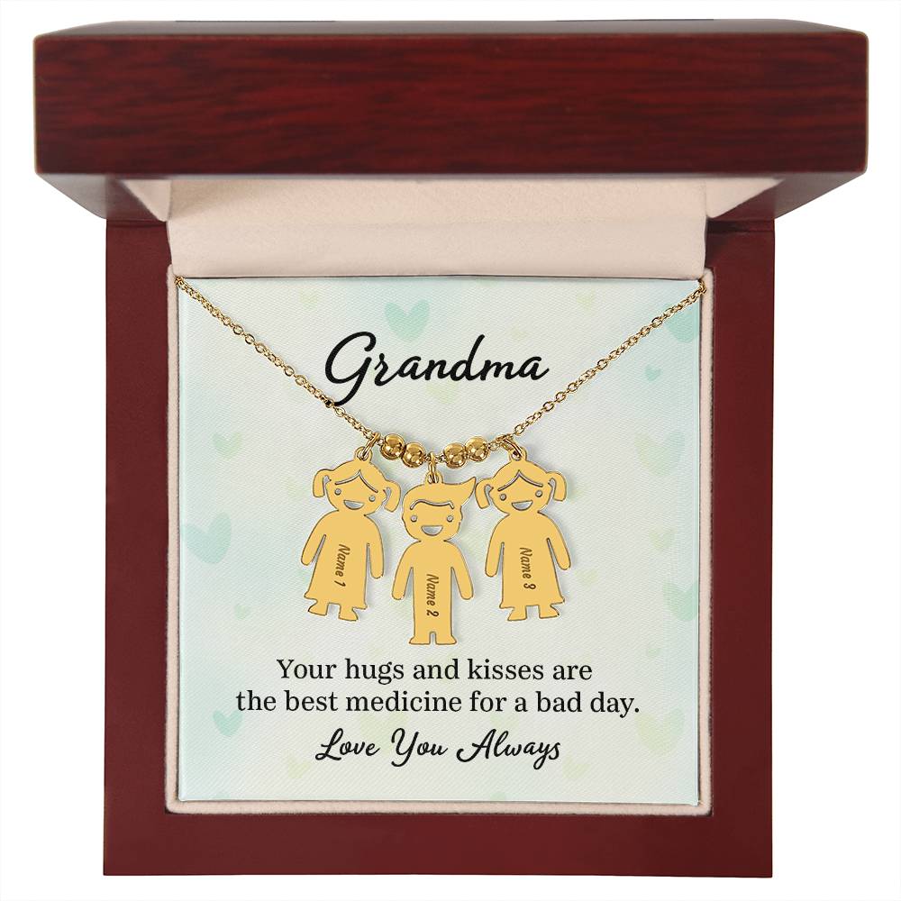 Grandma - Your Hugs And Kisses Are the Best Medicine