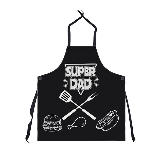 Super Dad Grill Apron: Fire Up the Fun, and choose the dipping sauce! Dad will love this "Super Dad" apron - Get Yours today!
