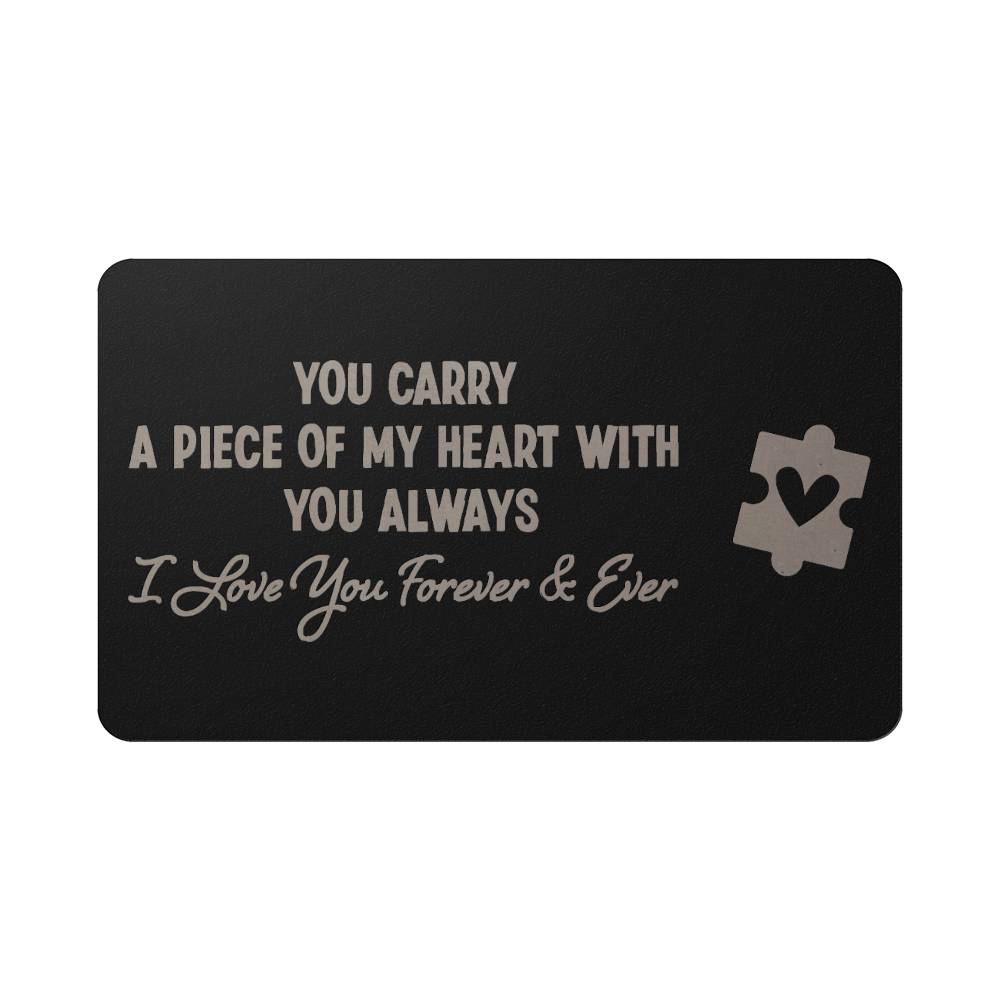 You Carry a Piece Of My Heart