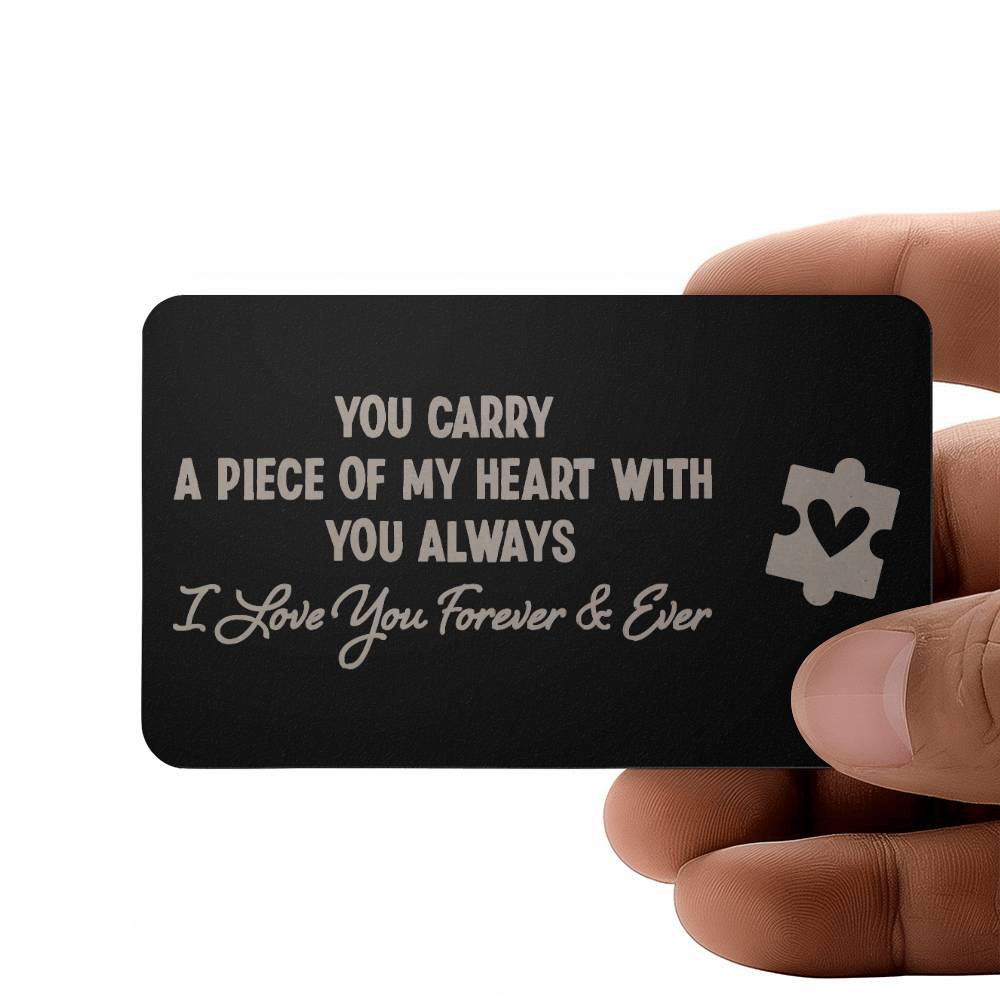 You Carry a Piece Of My Heart