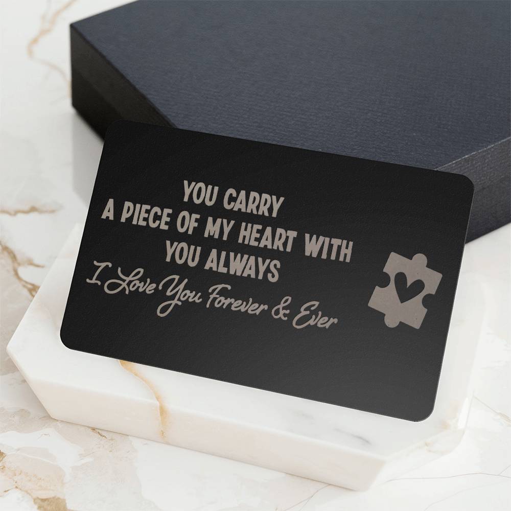 You Carry a Piece Of My Heart