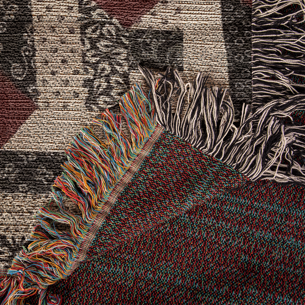Heirloom woven blanket 1,920 x 1,600 x 3 to size ( landscape) blanket