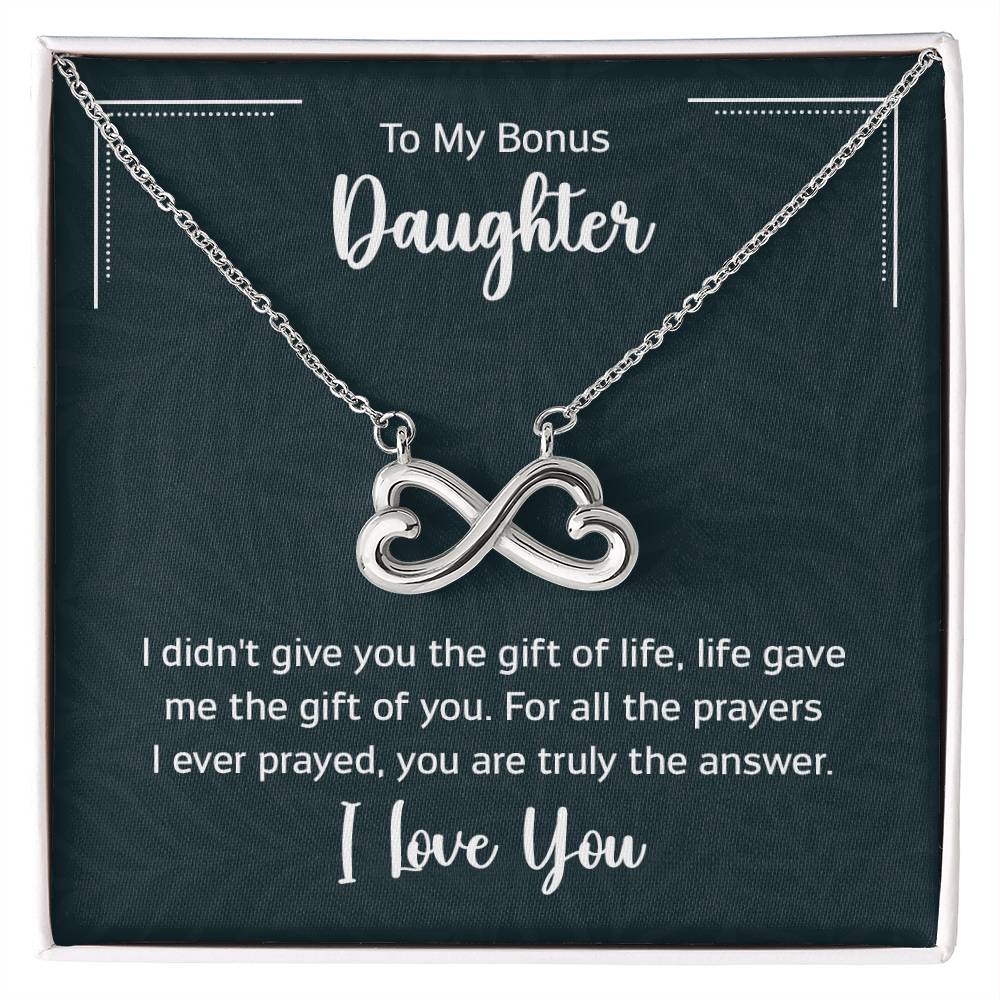 Express your affection with the Endless Love Necklace, showcasing a heart-shaped infinity symbol in 14k white gold or 18k yellow gold finish, polished to perfection, adjustable chain."