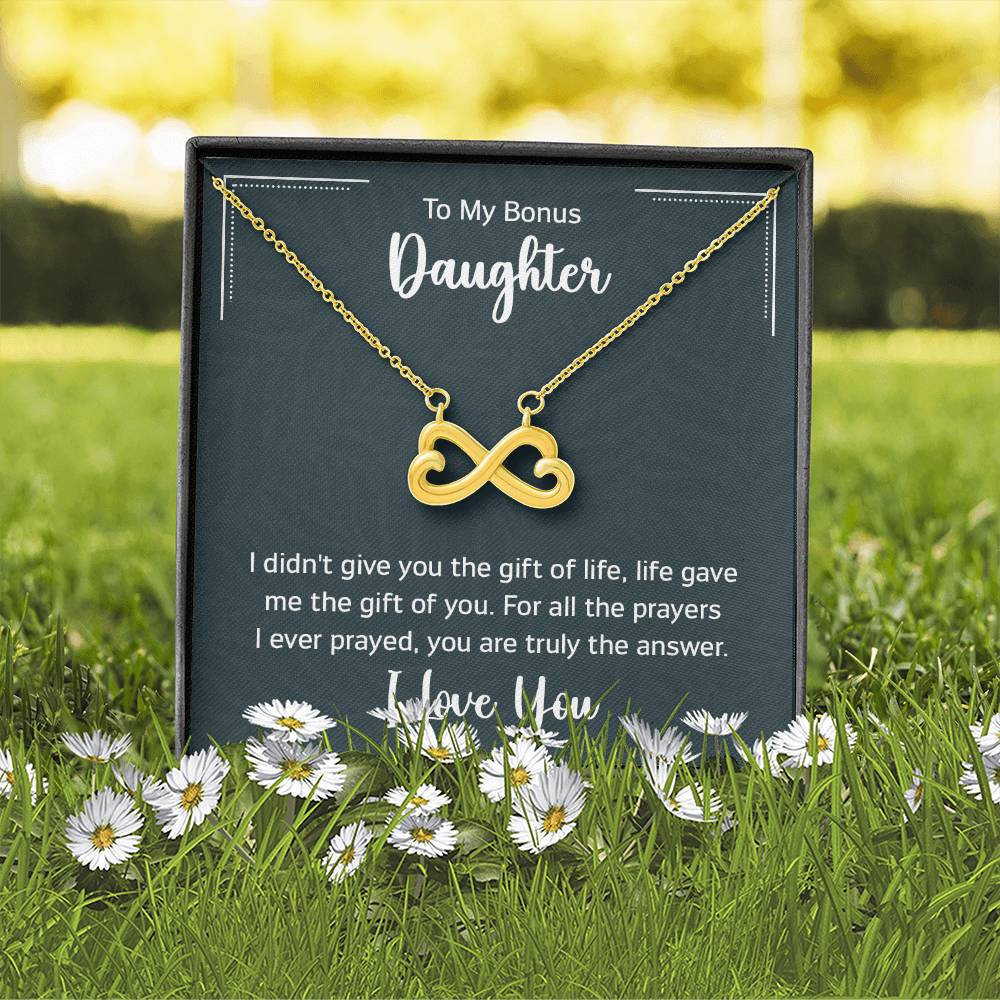 Express your affection with the Endless Love Necklace, showcasing a heart-shaped infinity symbol in 14k white gold or 18k yellow gold finish, polished to perfection, adjustable chain."