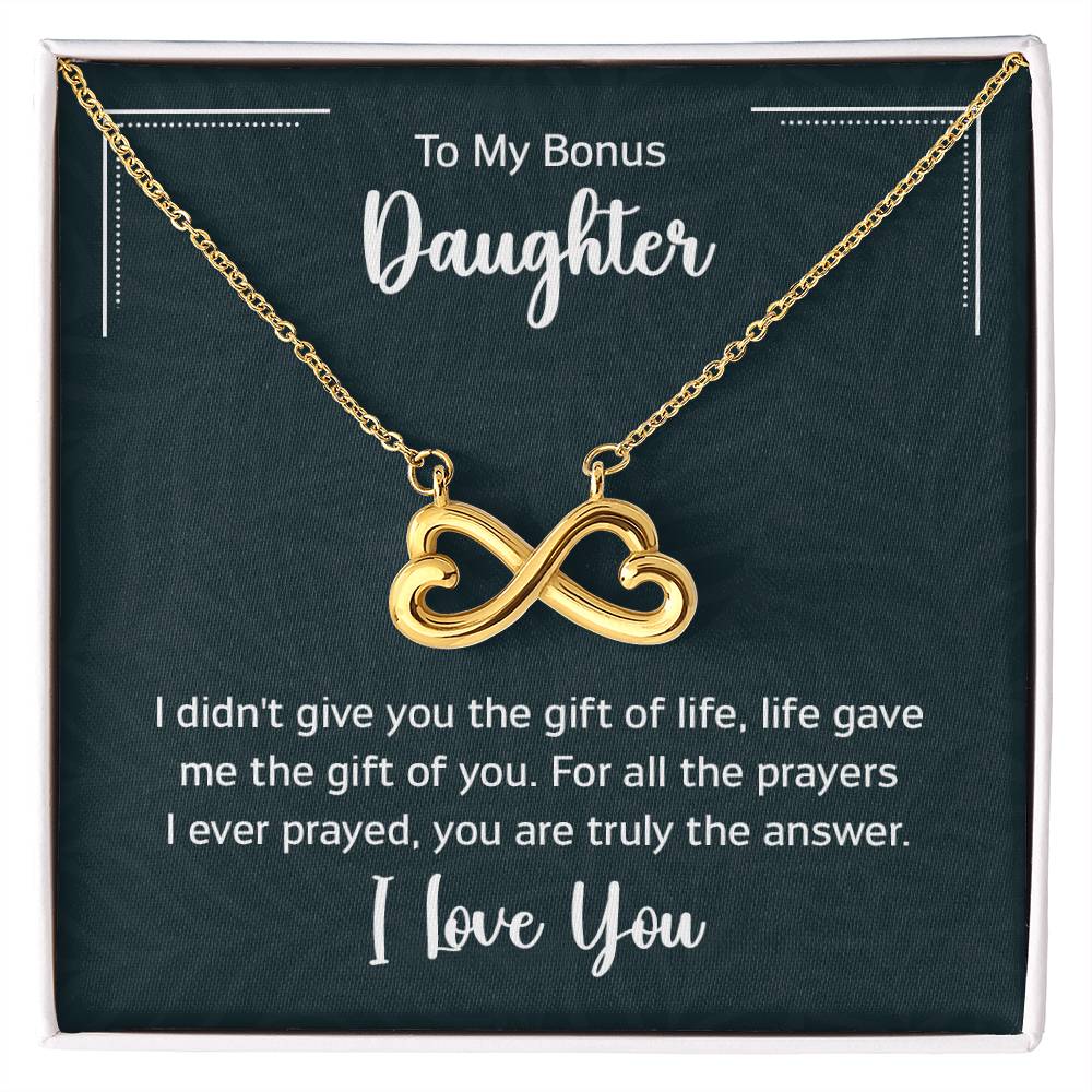 Express your affection with the Endless Love Necklace, showcasing a heart-shaped infinity symbol in 14k white gold or 18k yellow gold finish, polished to perfection, adjustable chain."