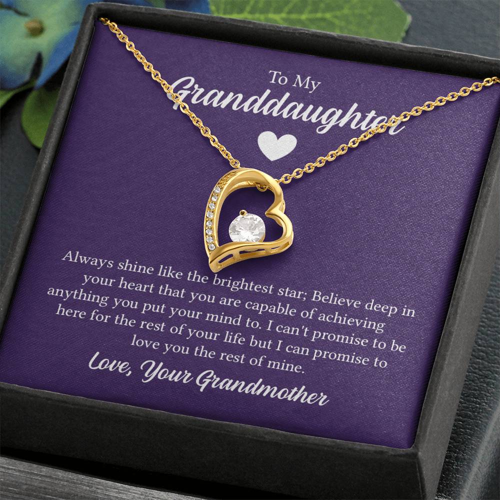 Granddaughter - Always shine like the brightest star!