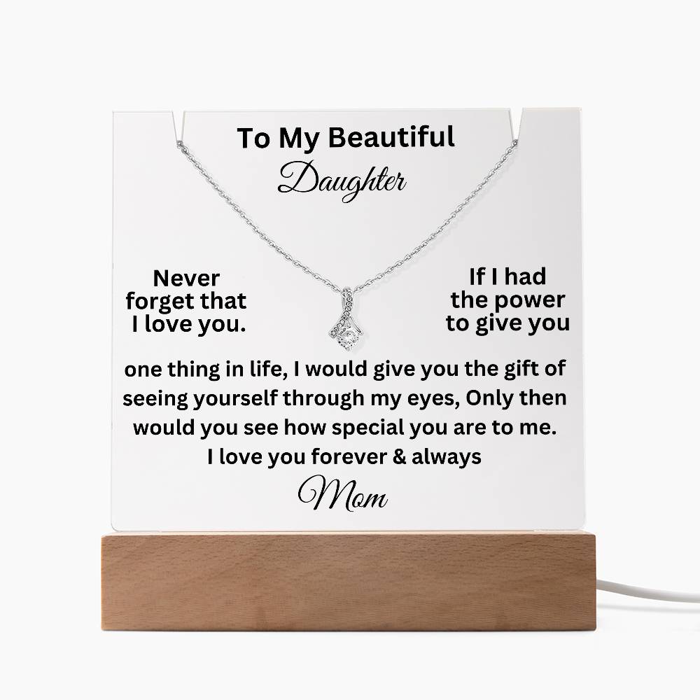 Alluting beauty acrlyic forever love PNG test #4 black text