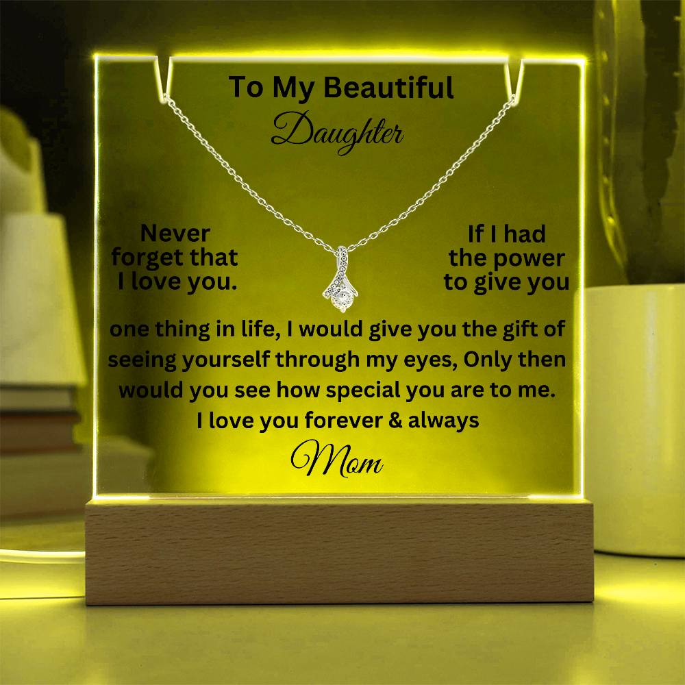 Alluting beauty acrlyic forever love PNG test #4 black text
