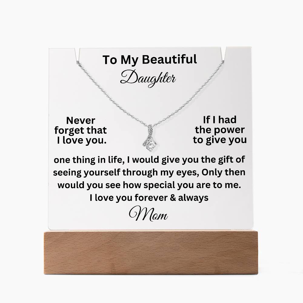 Alluting beauty acrlyic forever love PNG test #4 black text