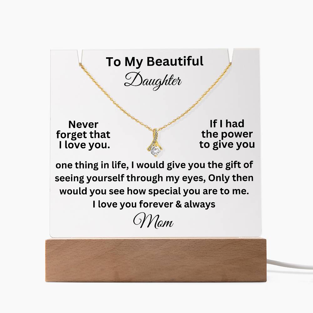 Alluting beauty acrlyic forever love PNG test #4 black text