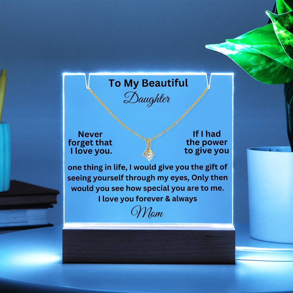 Alluting beauty acrlyic forever love PNG test #4 black text