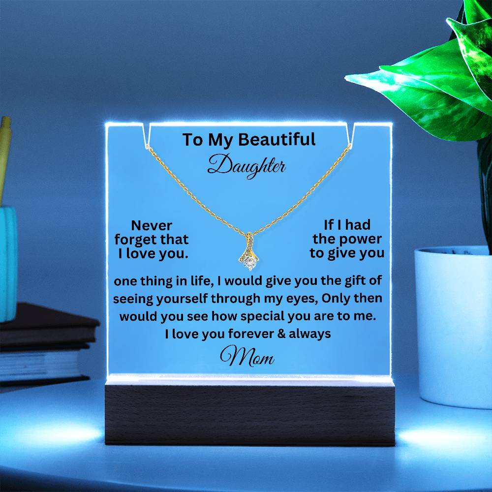 Alluting beauty acrlyic forever love PNG test #4 black text