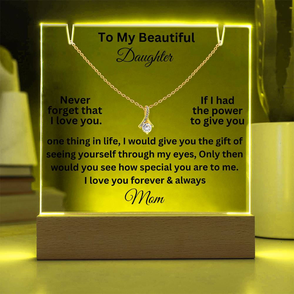 Alluting beauty acrlyic forever love PNG test #4 black text