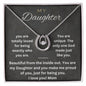 For My Daughter Totally Loved For being Who You Are - Lucky in Love