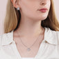 love knot necklace with matching earrings