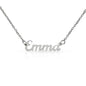 Custom stainless steel pesonalized name necklace
