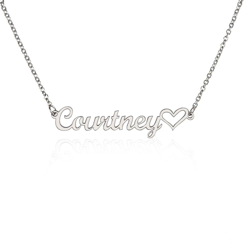 Show Your Loved One The Ultimate Love And Respect With A Name Necklace And Heart