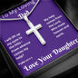 To My Loving Dad Psalm 121:1-2 My Help Comes From The Lord, Artisan Necklace Gift For Dad