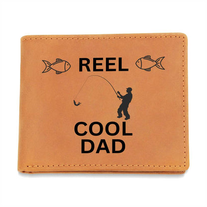 Reel Cool Dad Real Leather wallet