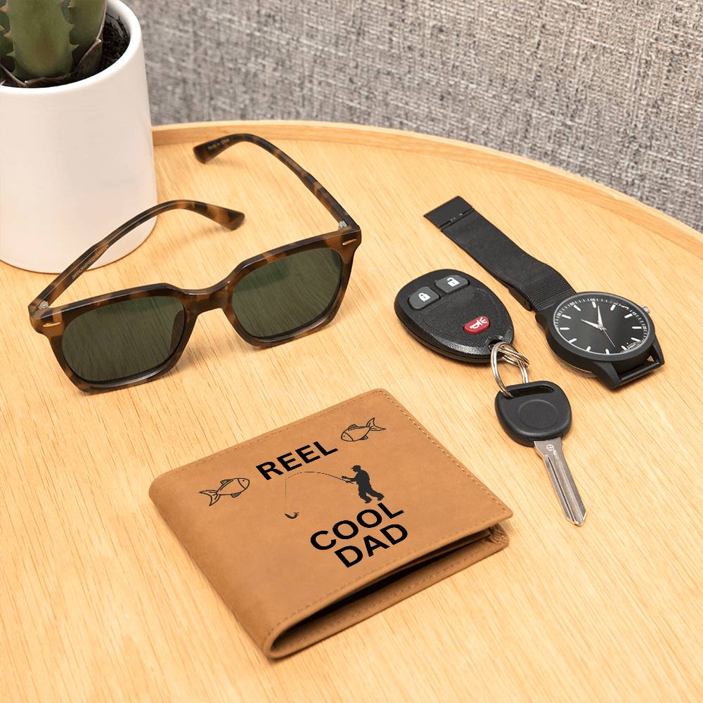 Reel Cool Dad Real Leather wallet