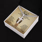 Gift card for a son with a cuban Link Chain made from stainless steel 